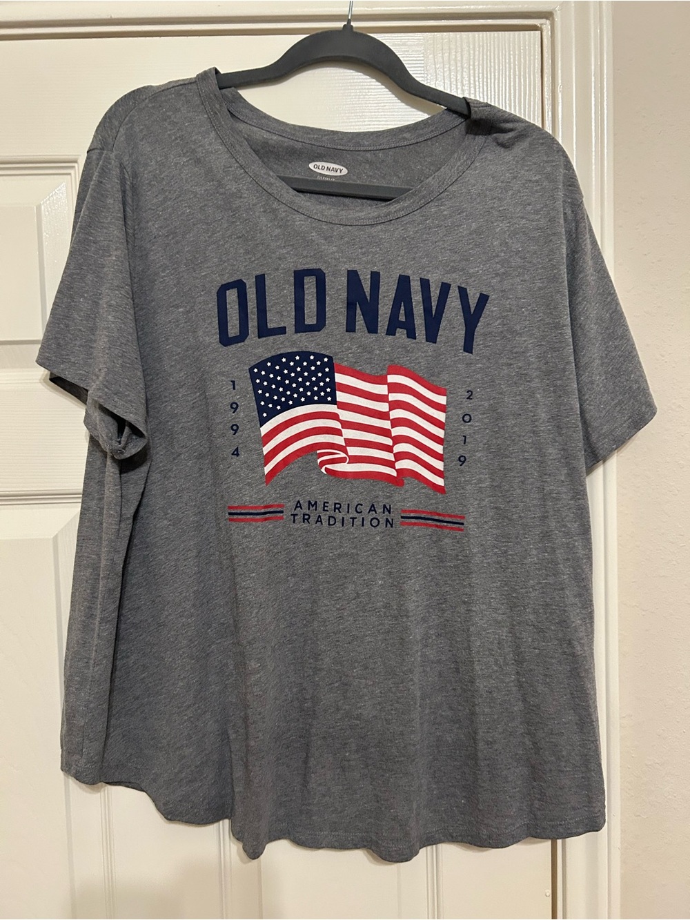 Old Navy Brown Heather Crewneck Tee